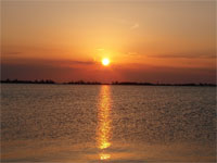 GtB Gallery July 08 Sunset over the Lagoon L. Matter