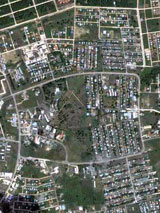 GtB The Capital Belmopan from the Sky over Belize