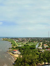 GtB Coastline of Dangriga in Belize