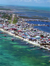 GtB View from the Reef to San Pedro Town