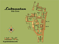 GtB Map of Belize Maya Site
Lubaantun, also called Place of the
Fallen Stones