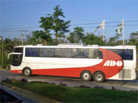 GtB ADO Bus from
                                                  Chetumal, close
                                                  Cancun