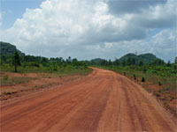 GtB The Costal Highway or Manatee Road in Belize