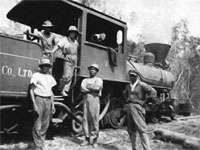 GtB Heating up the Locomotive in Gallon Jug