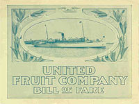 GtB United Fruit ad of the white fleet, a century ago