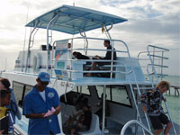 GtB After the Immigration, boarding in San Pedro