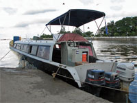 GtB Belize Guide, the Nesymein Nedy Water Taxi