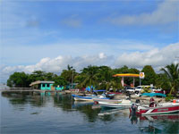 GtB Catch the D-Express at the Shell Dock in Placencia