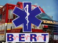 GtB Ambulance with BERT Belize Emergency Response Team