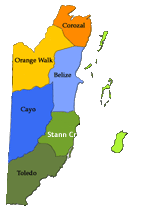 Habaneros.org Map of Belize