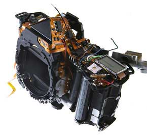 Reperatur der Kamera