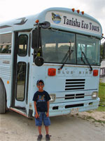 Bus in Belize